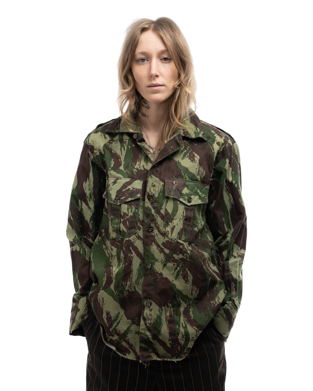 Portuguese Army Camouflage Shirt – Alchemy Vintage and Arts