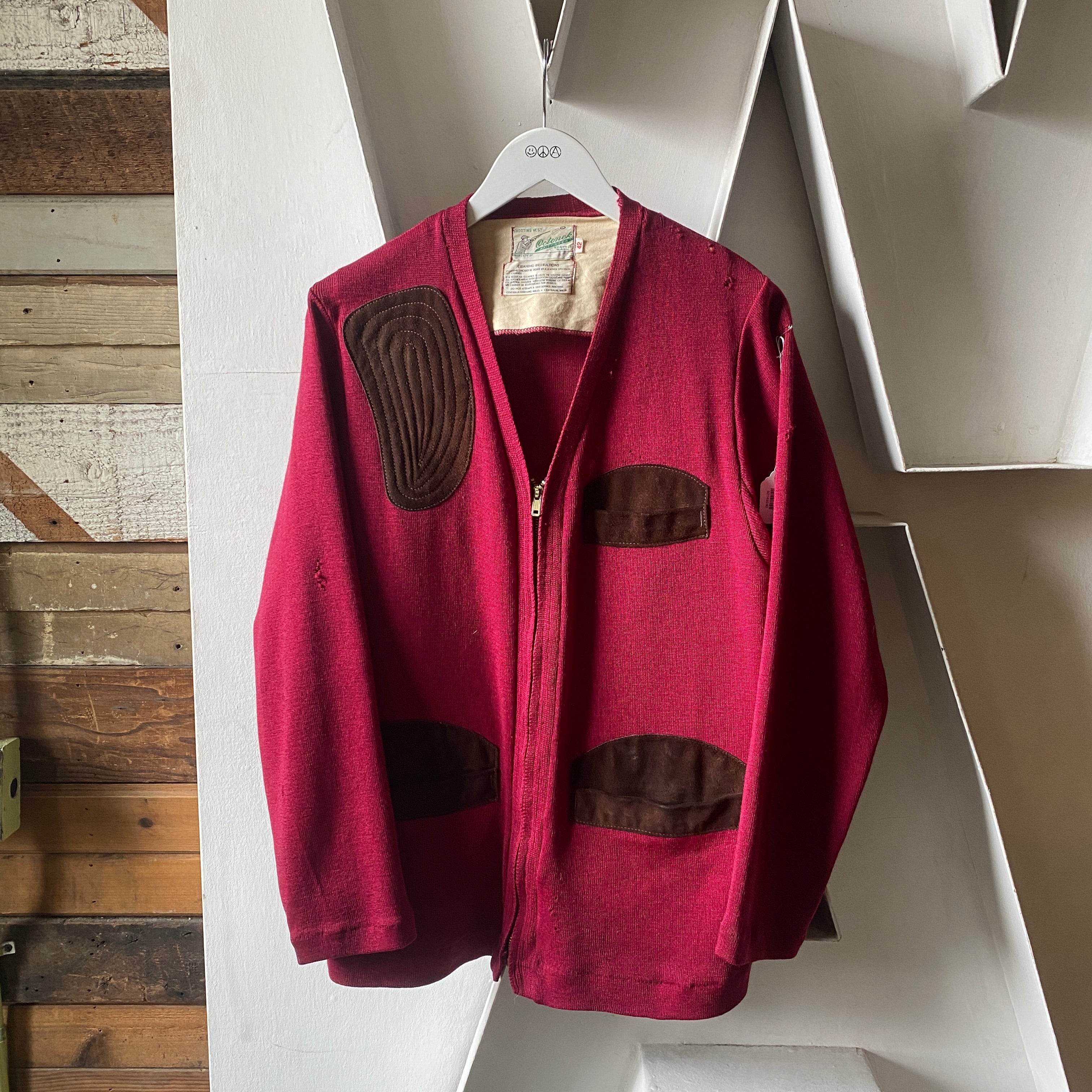 50s VINTAGE OCTONEK SHOOTING CARDIGAN-