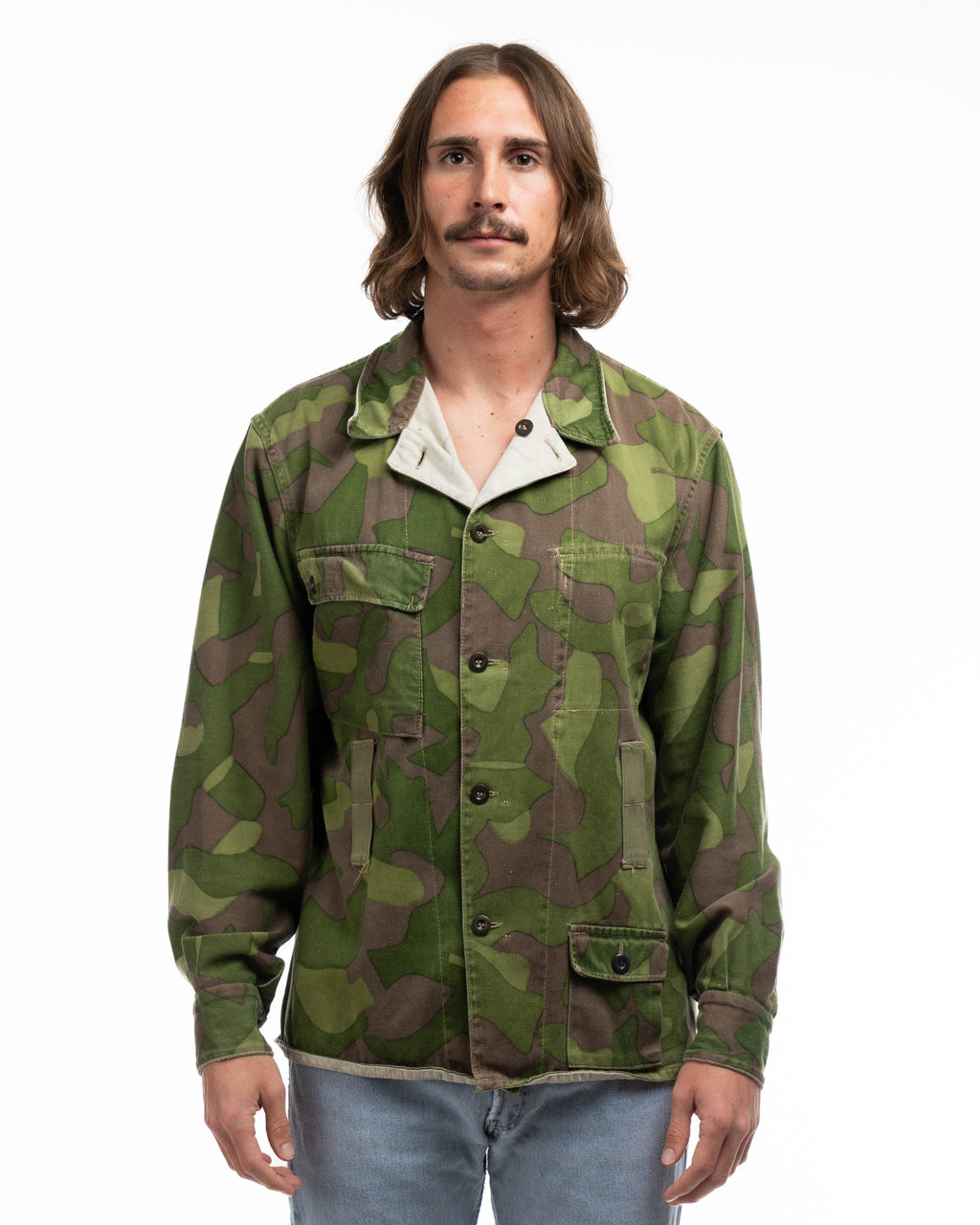 60's ERDL Invisible Camo Utility Jacket - Large – Kissing Booth