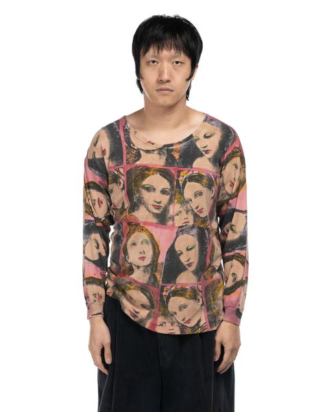 1980s Renaissance Printed Long-Sleeve Tee