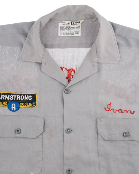 1960s Chain-Stitched Uniform Shirt