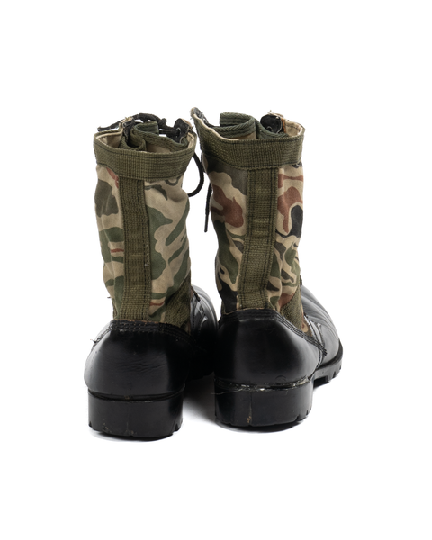 1970s Camo Jungle Boots