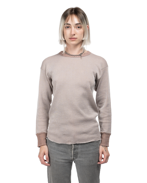 60s Over-Dyed Waffle Thermal - Medium