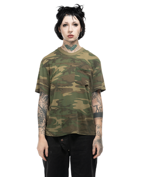 1980s Woodland Camo Tee