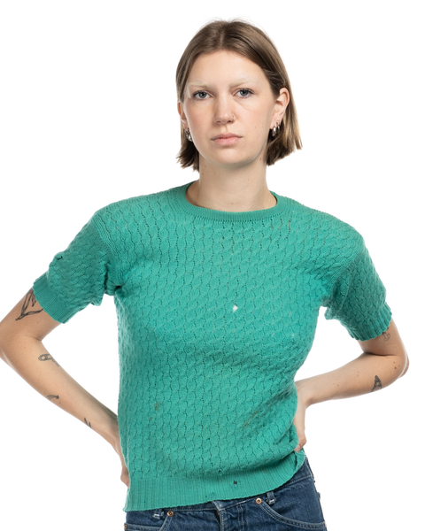 1950s QT Knit Top