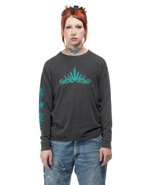 90's Fashion Victim Weed Tribal Tee - Medium