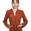 1950s Belted Suede Coat