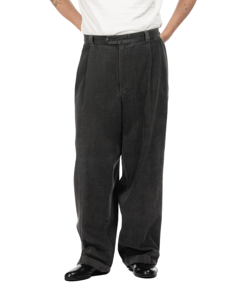 1990s Pleated Corduroy Trousers