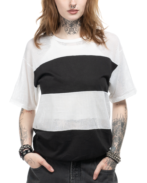 1980s Mesh Paneled Tee