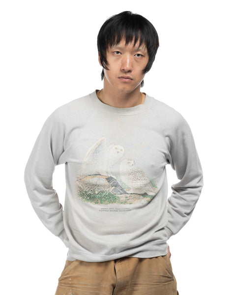 80's Snowy Owls Crewneck Sweatshirt - Medium