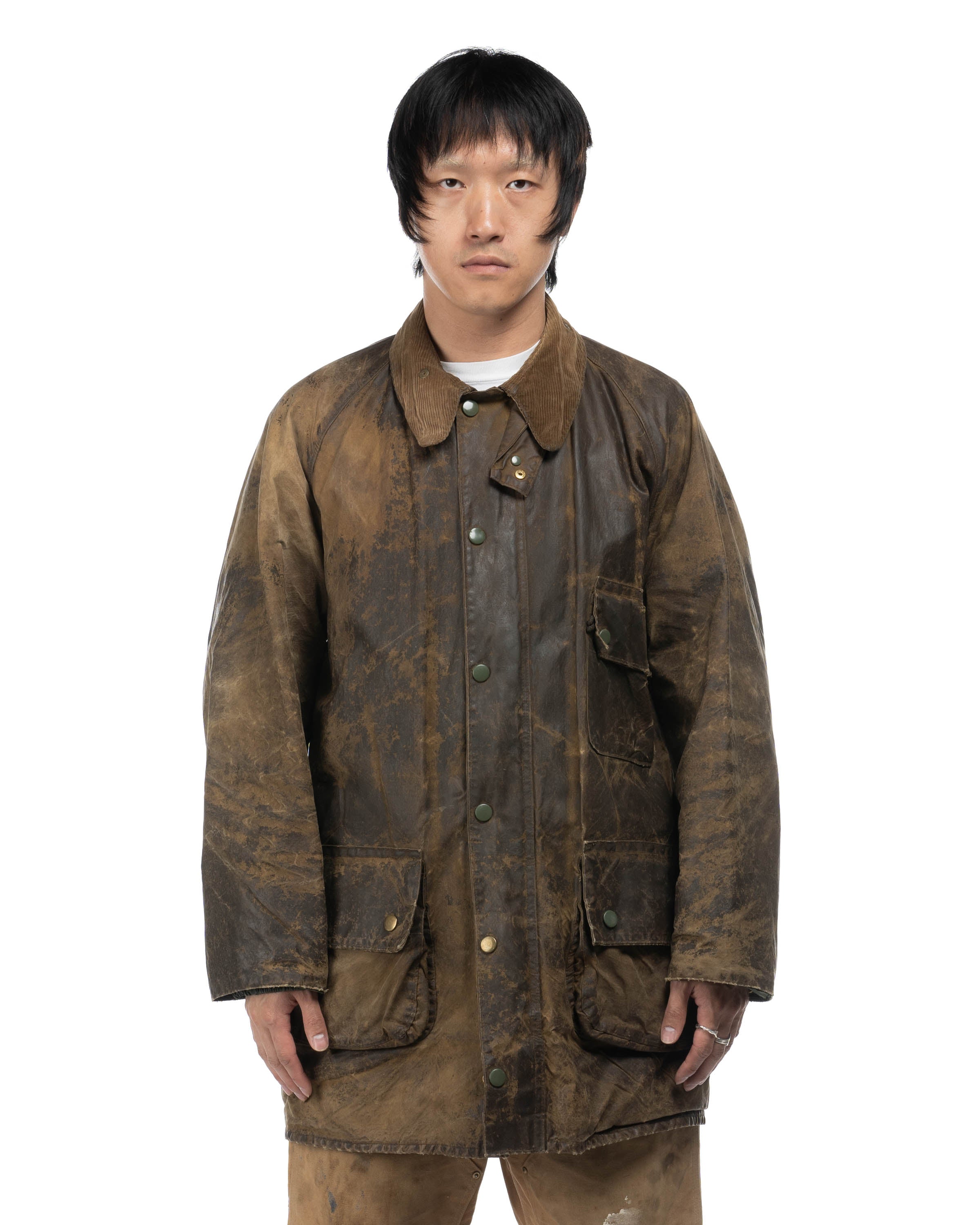 Barbour solway zipper wax jacket online