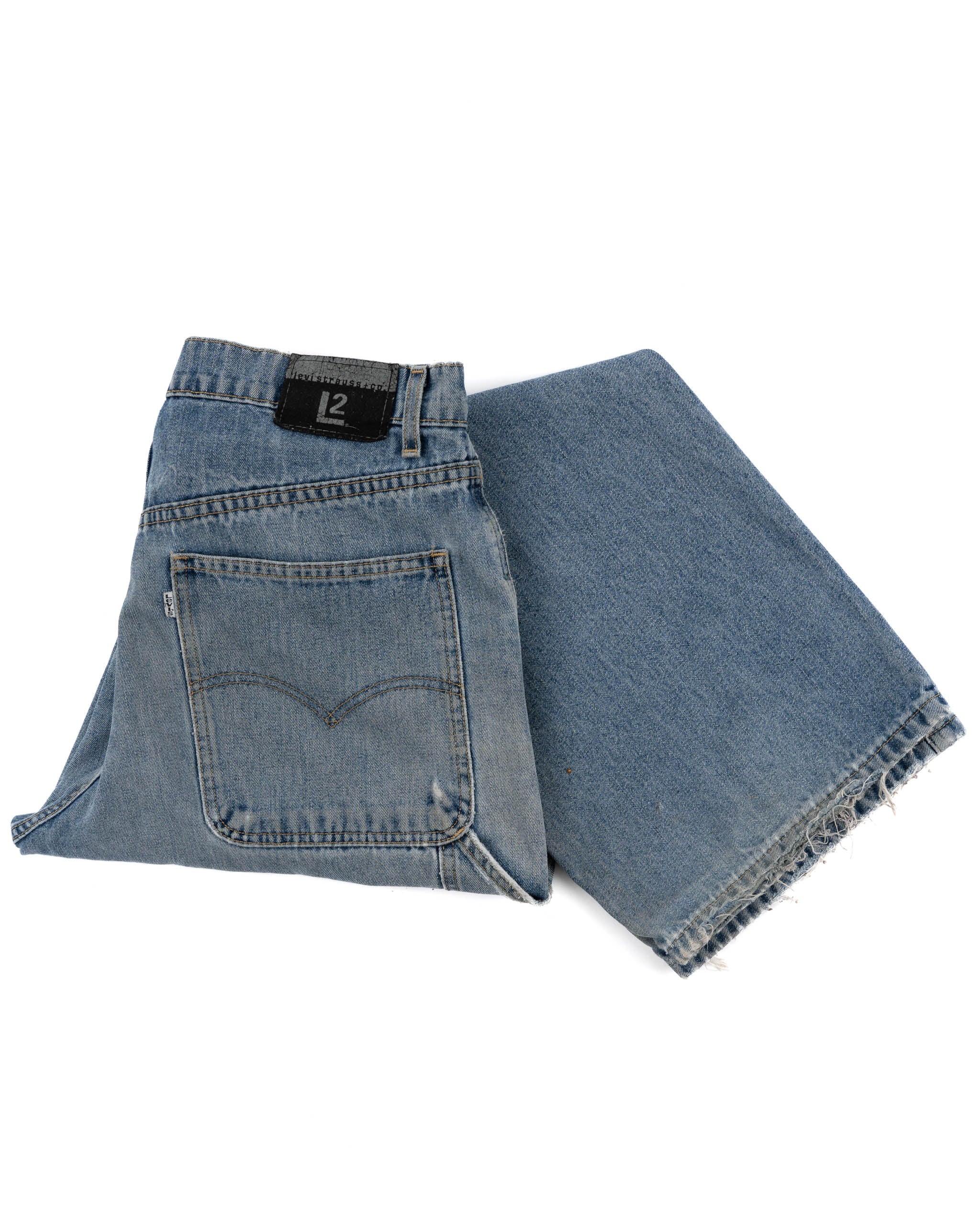 90's Levi's L2 Silvertab Denim - 32” x 29” – Kissing Booth