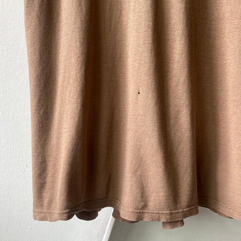 80's Thrashed Brown Blank - Medium