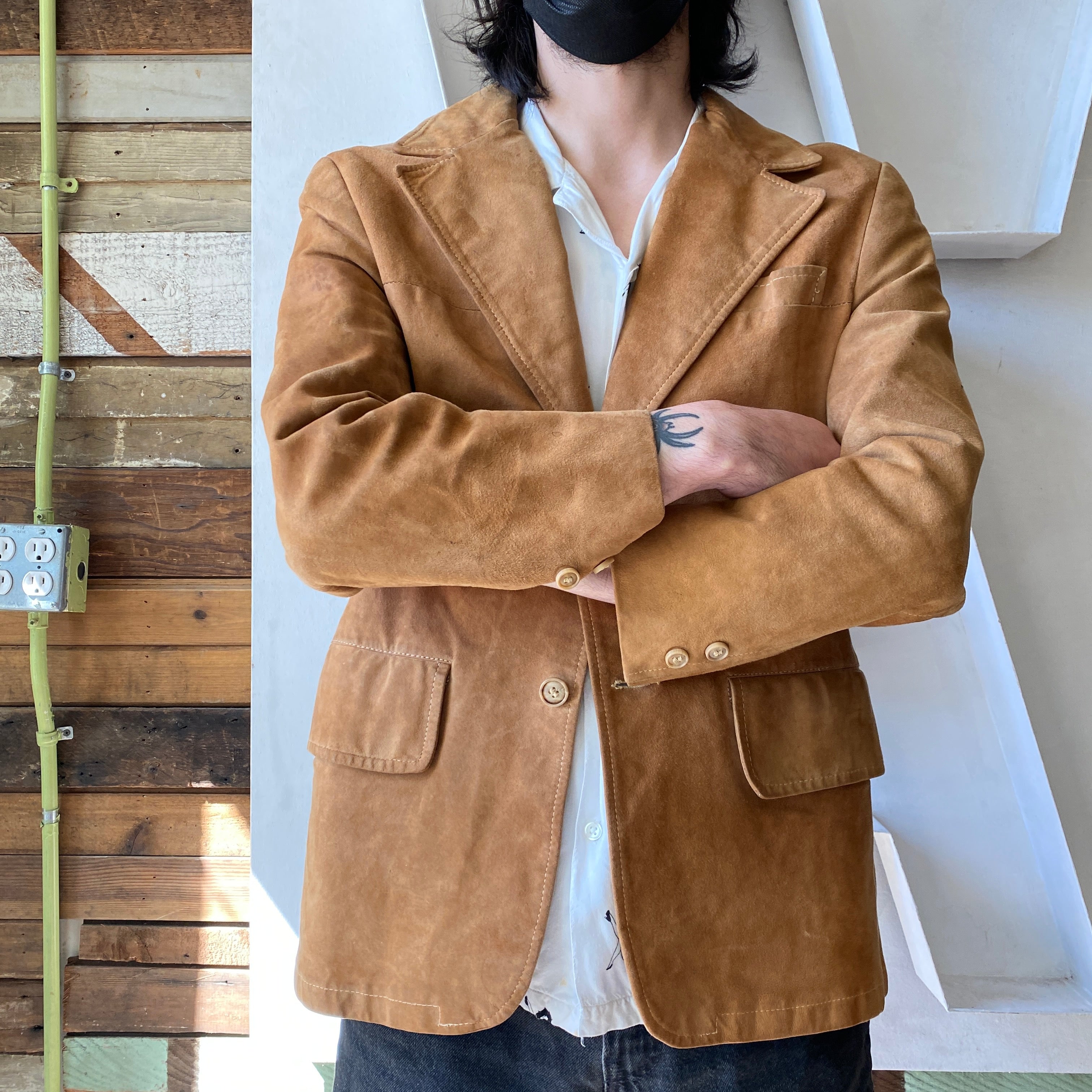 70's Abercrombie & Fitch Suede Blazer - Small (38s)