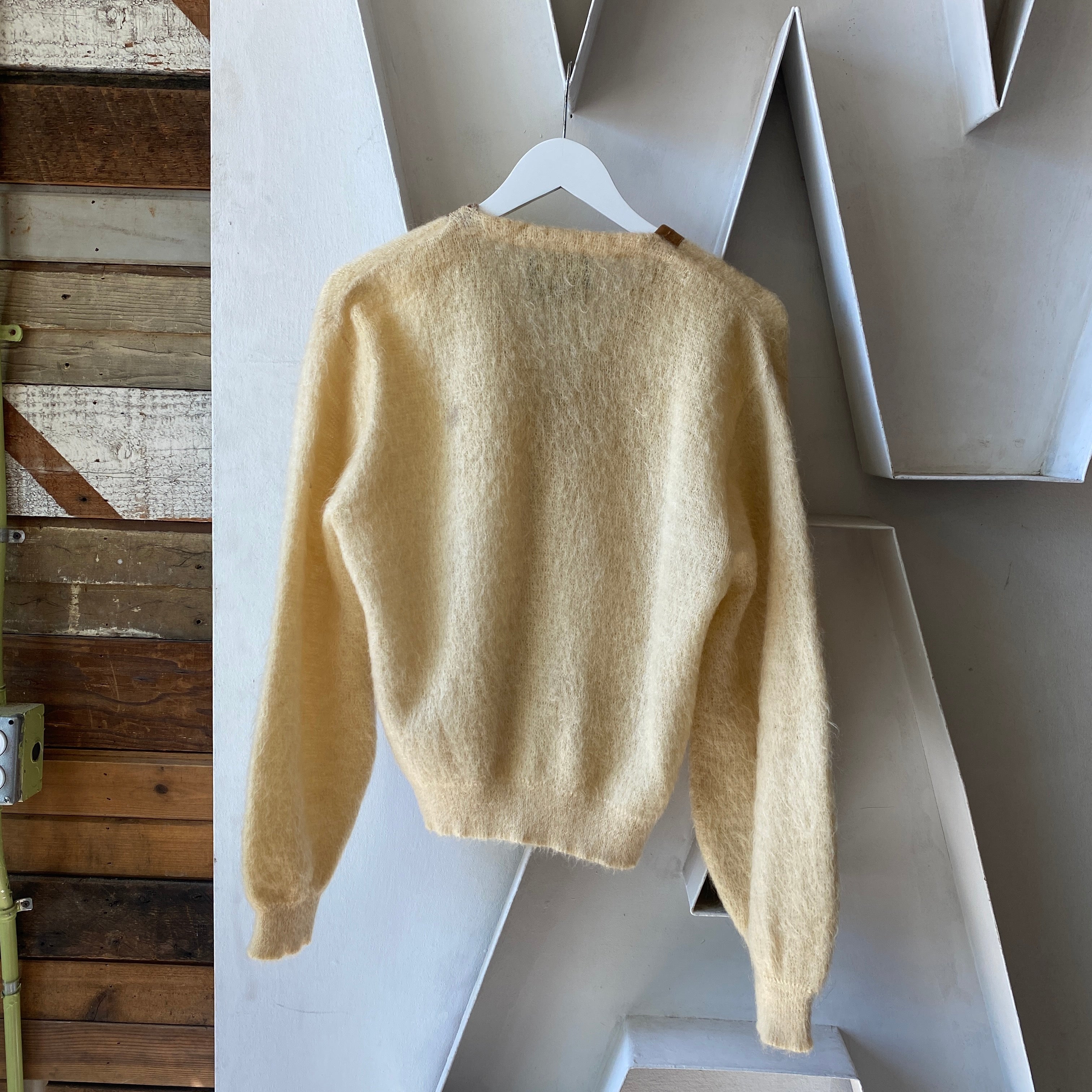 60's Sears Mohair Cardigan - Small