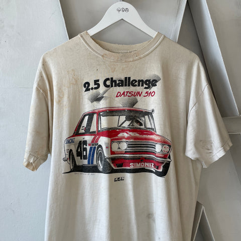 Y2K Thrashed Datsun 510 Tee - Large