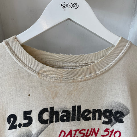 Y2K Thrashed Datsun 510 Tee - Large