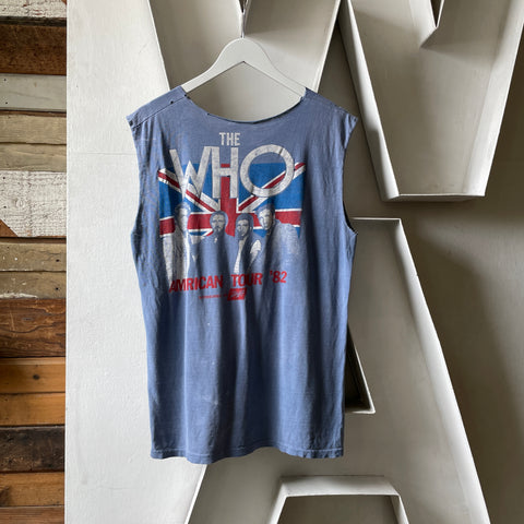 ‘82 The Who Thrashed Tour Chopped Tee - Medium