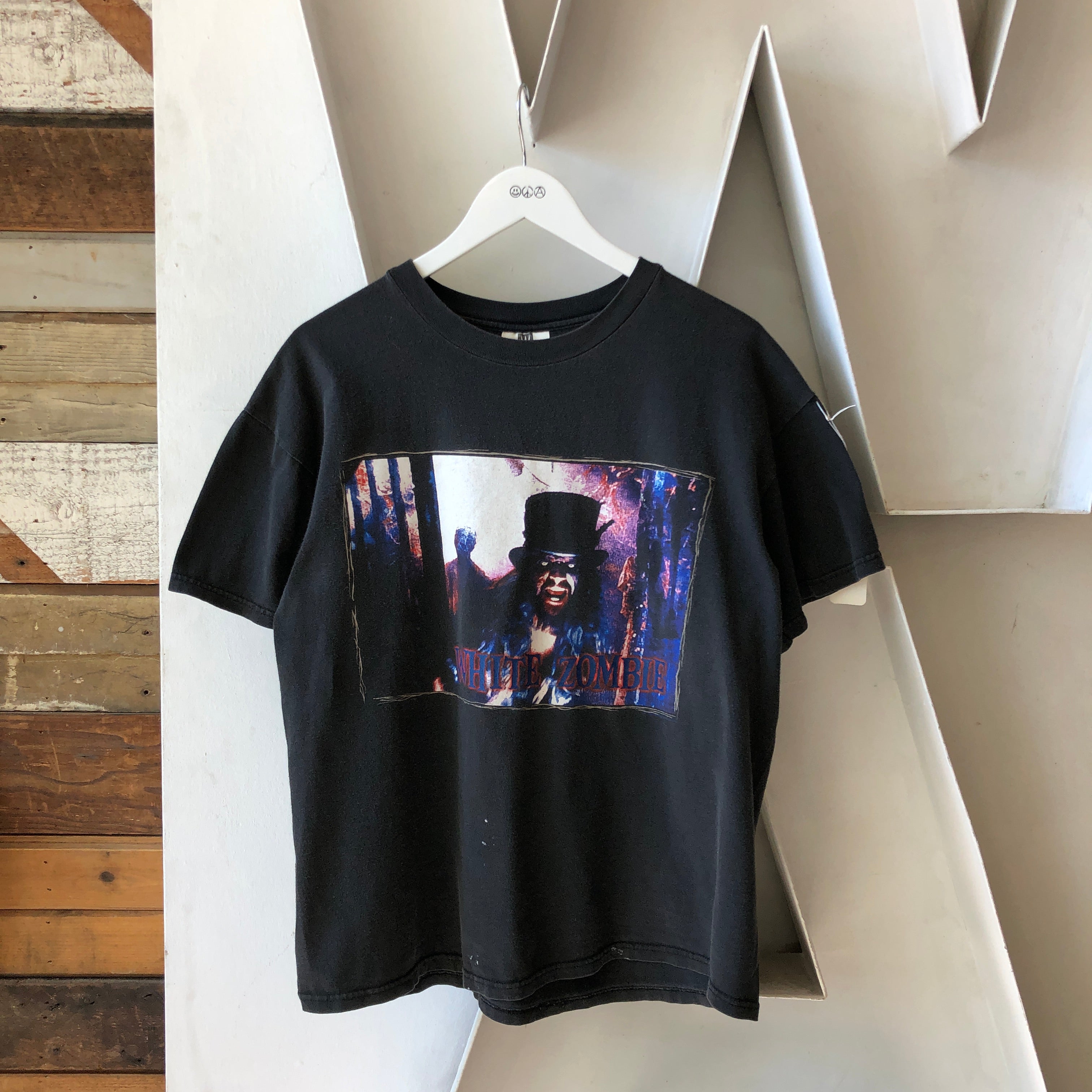 90's White Zombie Tee - Large – Kissing Booth