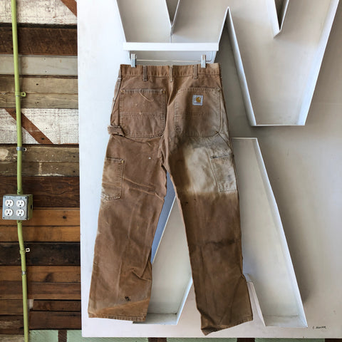 Carhartt Faded Brown Carpenter Pants [30 x 30]