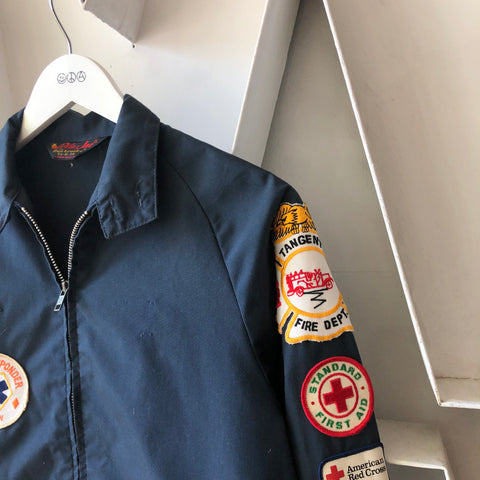 70's Fire Fighter Light Jacket - Small