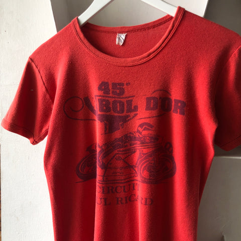 70's Bol D’or Moto Race Ringer - Medium