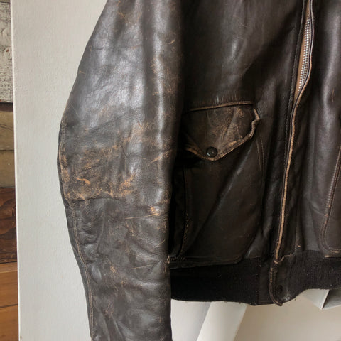 Leather G-2 Jacket - XL