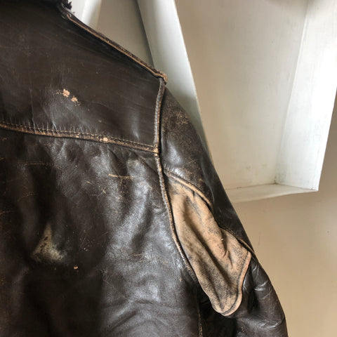 Leather G-2 Jacket - XL