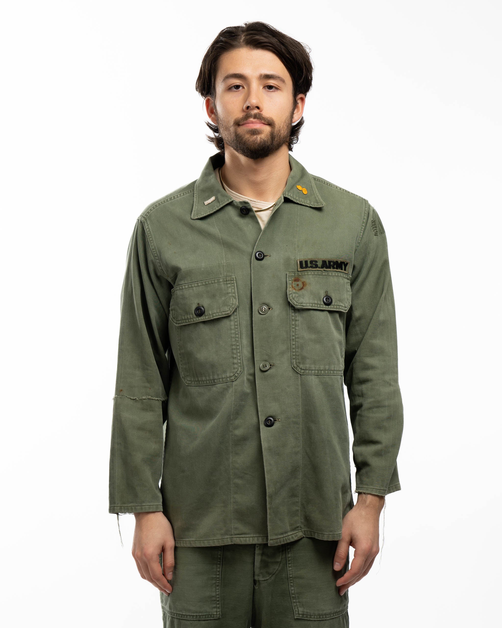 60’s BVD OG-107 Utility Shirt - Large